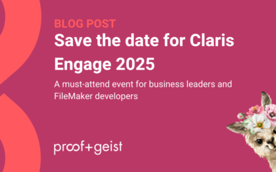 Save the date for Claris Engage 2025: A must-attend event for business leaders and FileMaker developers